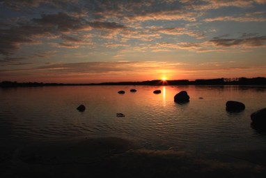 Sonnenuntergang am See